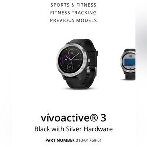 Garmin Vivoactive 3 smartwatch || WORKS